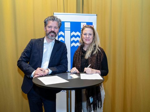Undirritun samnings á milli Reykjavíkurborgar og Icelandic Startups.