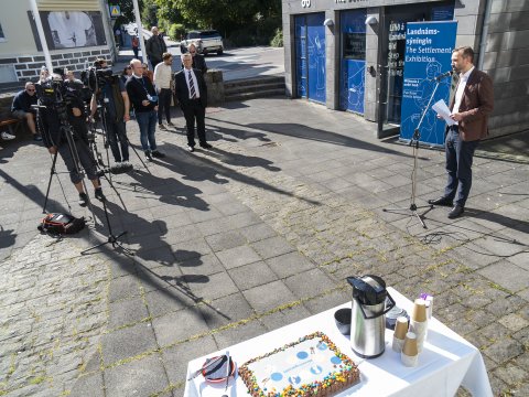 Frá blaðamannafundi Menningarnætur 2022