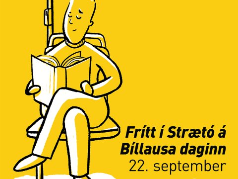 Vefborði fyrir bíllausa daginn.