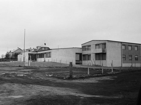 Vöggustofa Thorvaldsenfélagsins við Dyngjuveg 18 í Reykjavík árið 1967. Mynd frá Ljósmyndasafni Reykjavíkur.