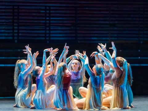 Dance performance at the opening of Children's Culture Festival 2023
