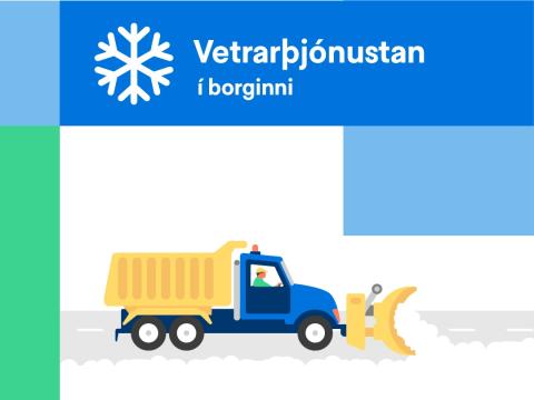 teikning af bíl að skafa