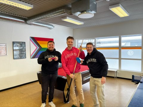 Starfsemnn í félagsmiðstöðinni Hólmaseli