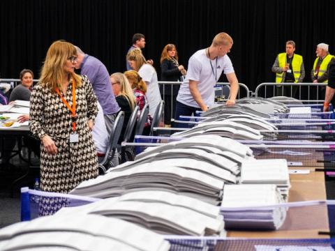 Vote counting in the 2022 City Council elections