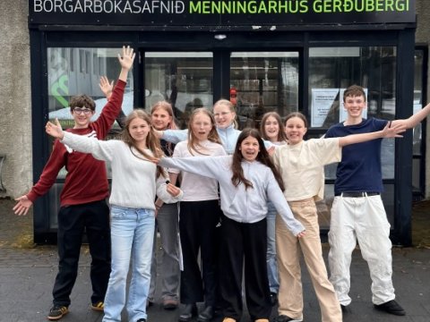 The agents at Reykjavík City Library in Gerðuberg 