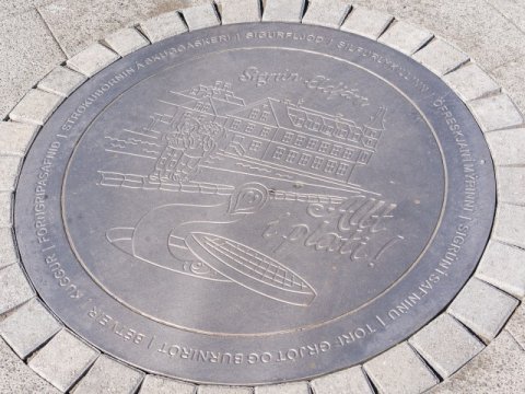 Literary Landmark honoring Sigrún Eldjárn