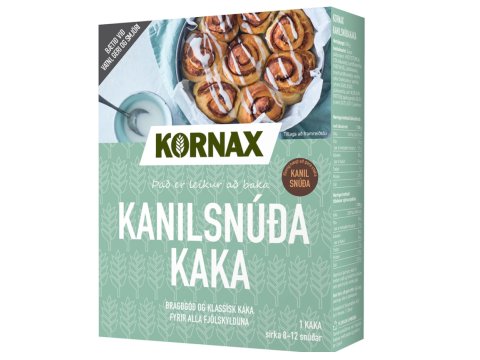 Kanilsnúðakaka frá Kornax