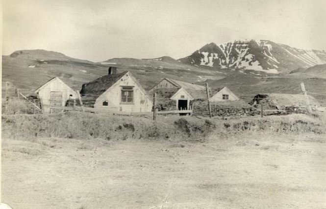 Bærinn Ártún á Kjalarnesi um 1935