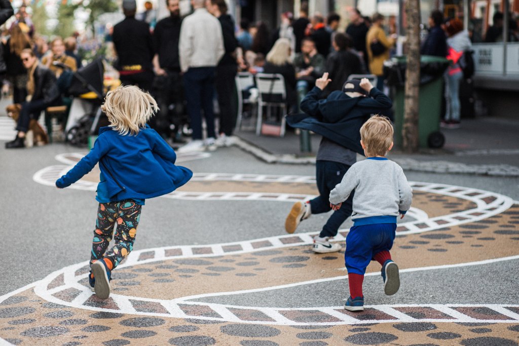 Líf og fjör í sumarborginni