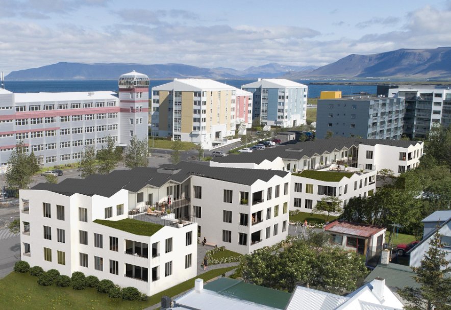 Teikning af Hallgerðargötu 20.