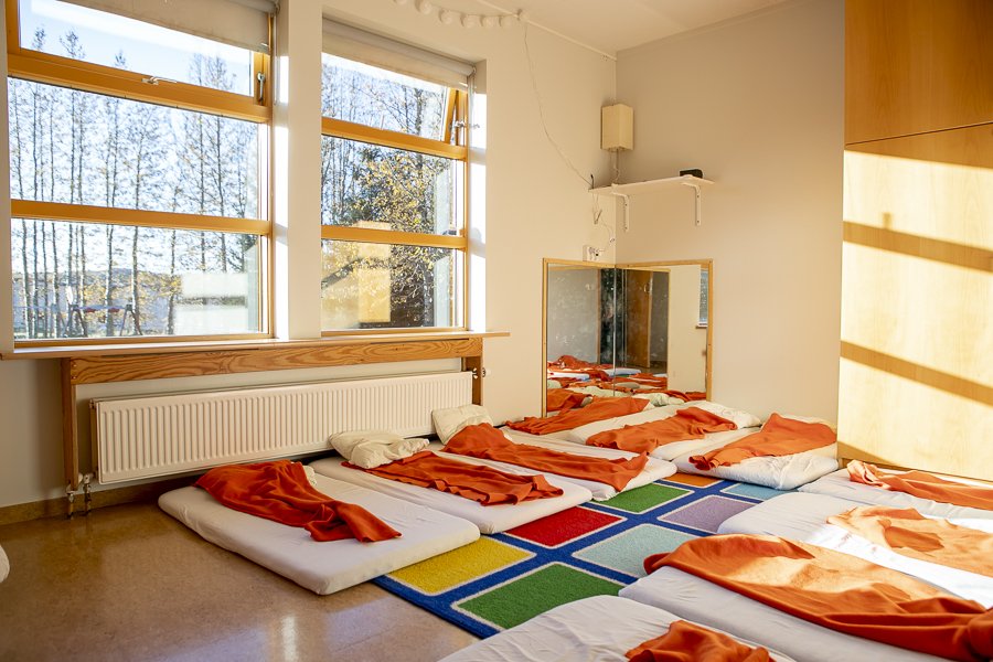 Hvíldarsvæði inni á Reynisholti.