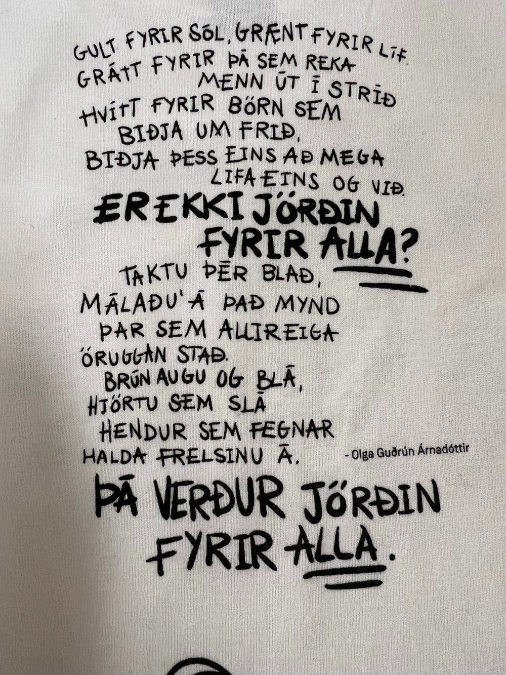 Drafnarsteinn styrkir UNICEF