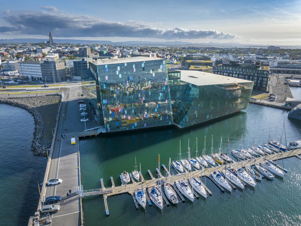 Harpa - Bílastæði í Hörpu