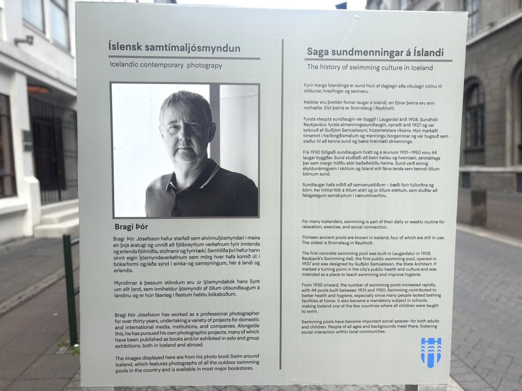 Ljósmyndasýning eftir Braga Þór Jósefsson hefur opnað í Austurstræti.