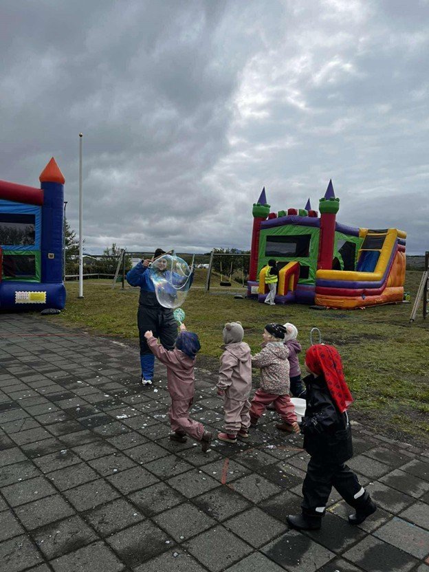 Sumarhátíð í leikskólanum Maríuborg