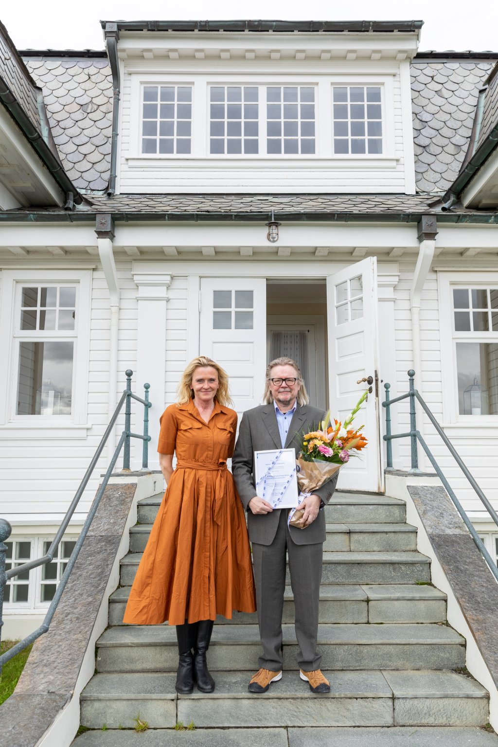 Námsstyrkur Ellýjar var afhentur í Höfða.