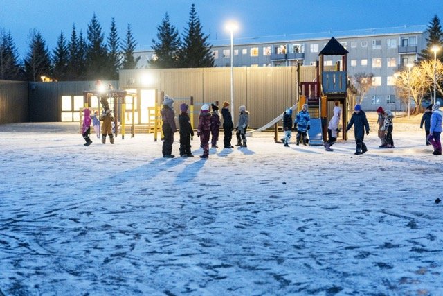 Hólabrekkuskóli í Breiðholti.