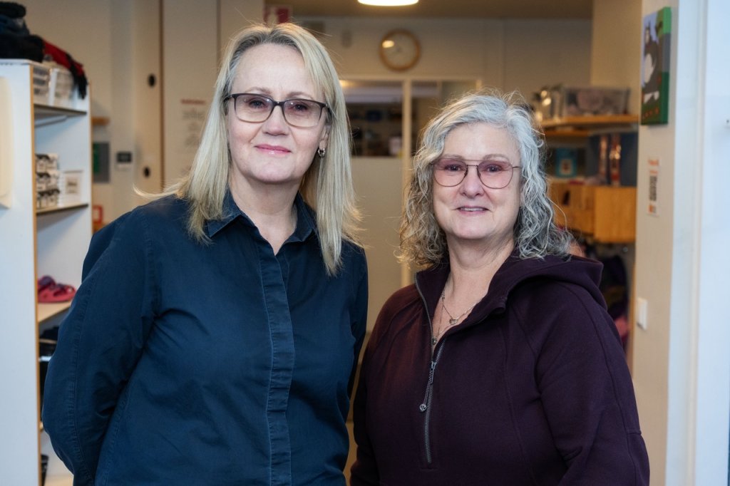 Helena Jónsdóttir and Anna Kristín Sigurbjörnsdóttir