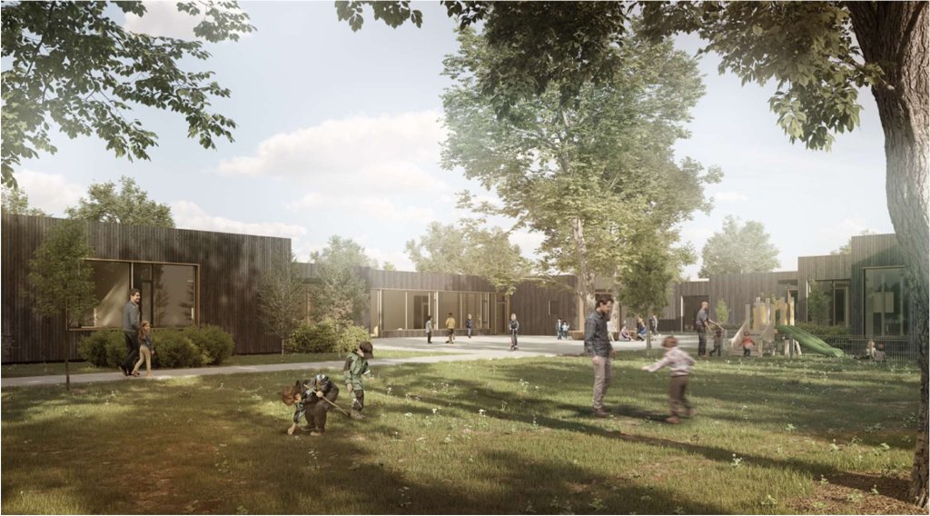 New preschool at Fossvogsblettur