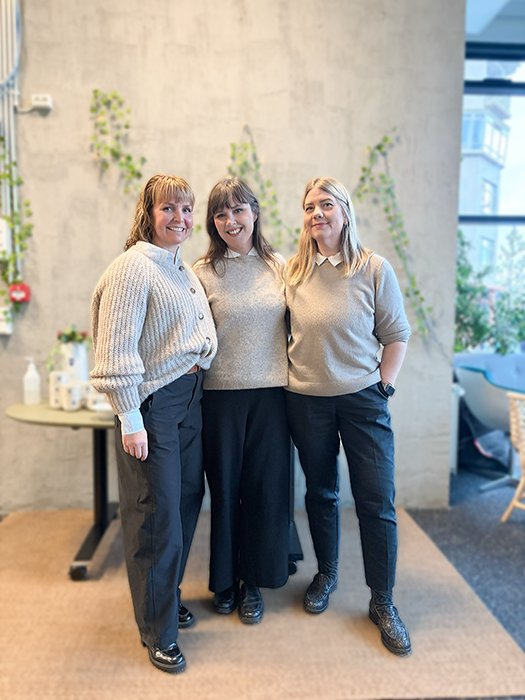 Photographs of people in Growth Lab
