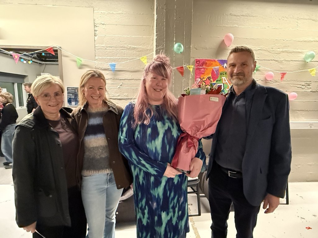 Hulda Valdís, Sigrún Sveinbjörnsdóttir, Hrefna Þórarinsdóttir og Steinn Jóhannsson.
