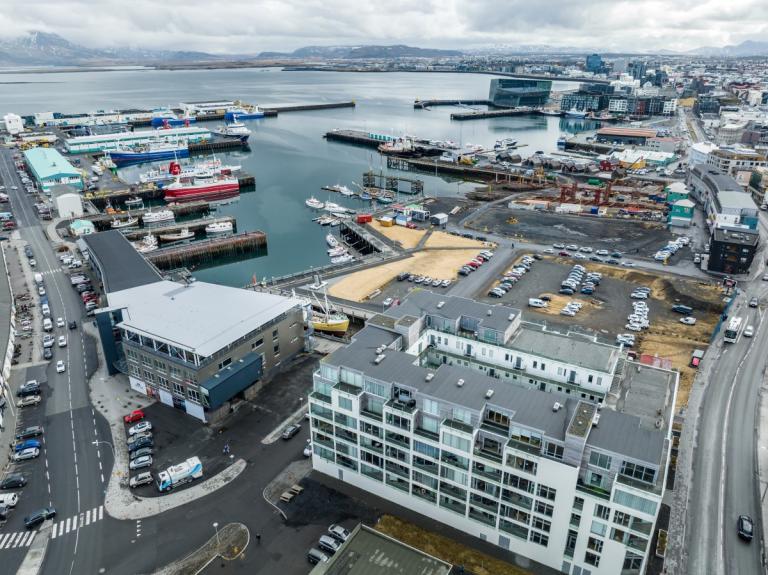 The old harbor in Reykjavík