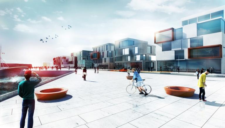 Design rendering of the area