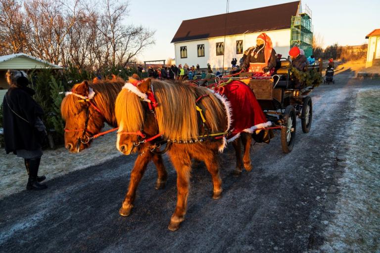 Það er jólalegt um að litast á Árbæjarsafni á aðventunni.
