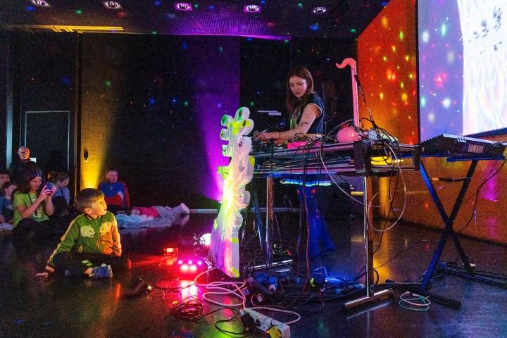 DJ Flugvél og geimskip sá um stuðið á BIG BANG í fyrra