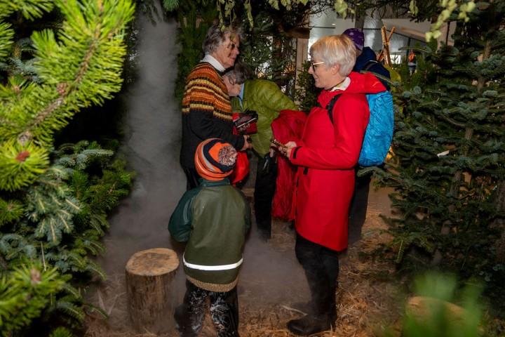 Culture Night is a family holiday, and the atmosphere inside the enchanted forest feels nothing short of joyful. Photograph: Karítas Guðjónsdóttir