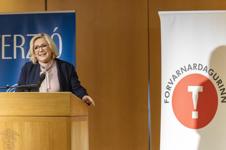Halla Tómasdóttir.