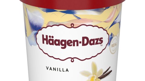 Häagen-Dazs vanilluís.