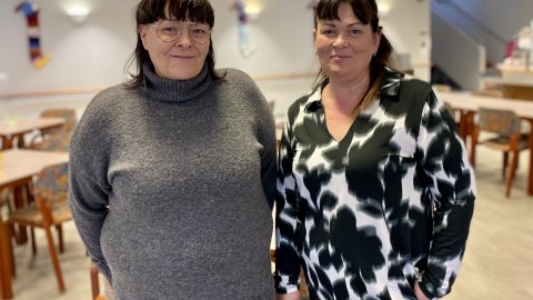 Unnur er mjög ánægð með þann stuðning sem hún fær frá Önnu, stuðningsforeldri sonar hennar. 