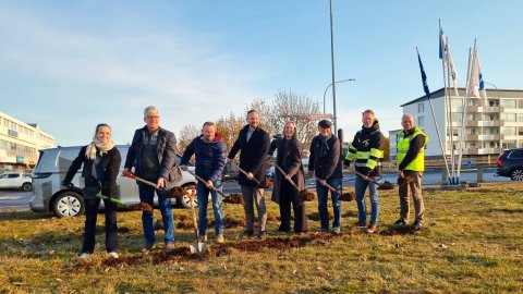 Groundbreaking in Safamýri