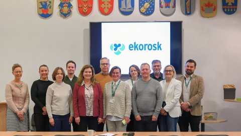 Fulltrúar Reykjavíkur og Jakobstad.