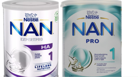 NAN powdered milk