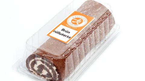 Brún rúlluterta