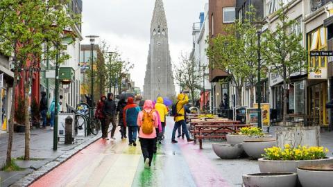 Mannlíf í miðborginni