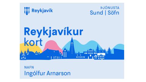 Reykjavík City Card design