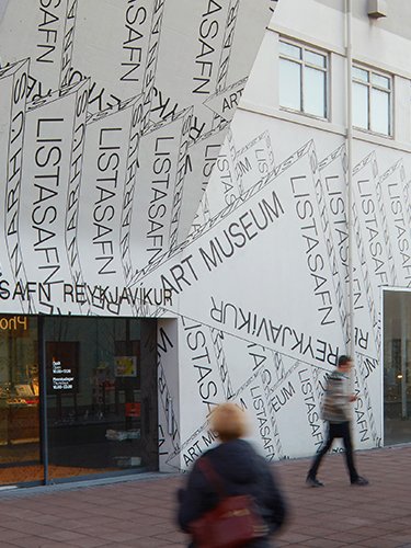 Inngangur í Hafnarhús frá Tryggvagötu