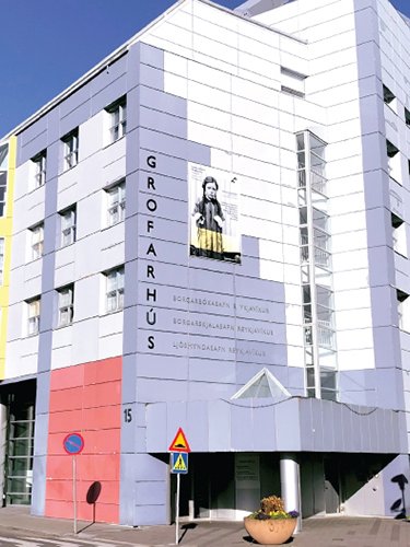 Borgarbókasafnið Grófinni.